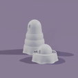 02_perfil.png Collapsible Ghost Lantern – Prints Flat, Pops Up to 115 mm, Print-in-Place, No Supports