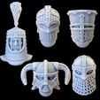 4.jpg Knight Helmets 4 - Modular Knights