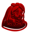 aliciafacern.png Pack alice in the wonderland cookie cutter