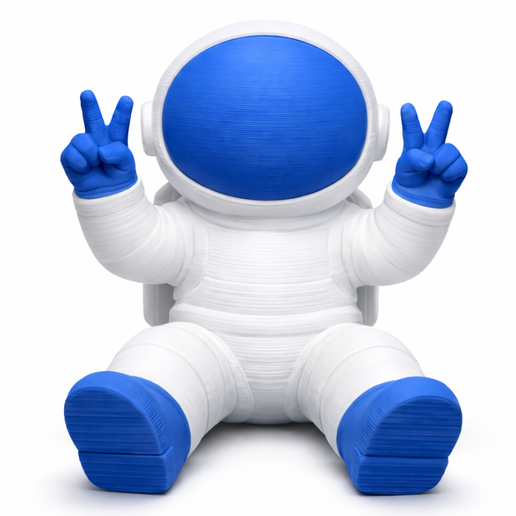 Peace Sign Astronaut