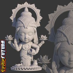 SQ-5.jpg Chibi Lakshmi - Goddess of Wealth