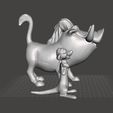 timonpumba2.jpg TIMON AND PUMBAA FIGURES SET PVC PLASTIC MODELS TOY KAWAII