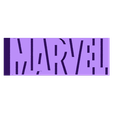 Marvel_Logo1.stl Broken Marvel Logo