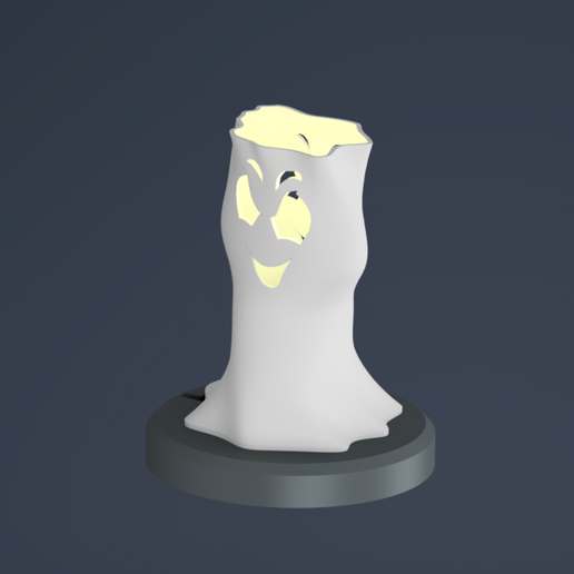 Desain Ghost light - 3D model önizlemesi