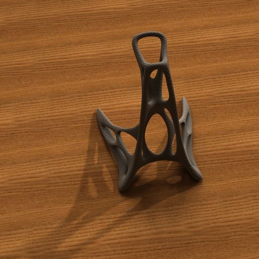 HR_Model2_CF_6.jpg Headphone Stand Organic - Model 2 - structured surface version