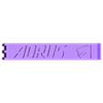 aorus_rail.stl SUPORTES DE SUPORTE DE GPU (PERSONALIZADOS)