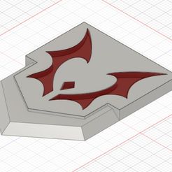 insigne-Catra-1.jpg Fichier STL Catra belt logo・Modèle pour imprimante 3D à télécharger