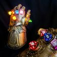 Thanos-infinity-gauntlet-DND-dice-3D-print.jpg 3D-Datei Der Infinity Gauntlet - Tragbarer DnD-Würfel-Halter・3D-Druckvorlage zum Herunterladen