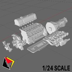0173_L24_Engine_124_Scale_Separated_Files_0173.jpg Fichier STL 1/24 Scale L24 Engine Datsun Nissan (fichiers séparés)・Design pour imprimante 3D à télécharger, PWLDC