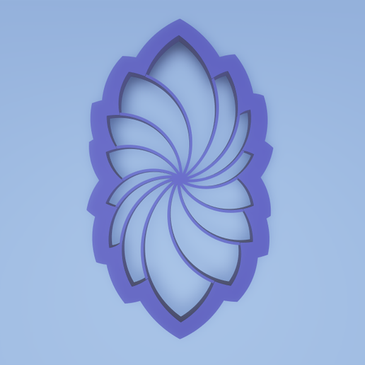 polymer clay cutter 4 size 3D model