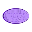 Oval_75x42mm_base_INDR_01.stl Sci-fi industrial bases all sizes all shapes
