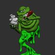 1.jpg Slimer and marshmallow (ghostbusters) sticky and