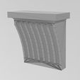 wf0.jpg Classical fluted corbel bracket 3D print model