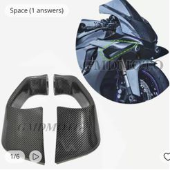 received_182475827959793.jpeg winglet for motorcycle (spoiler-wing)