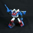 Smokescreen_Addons01.JPG Shoulder Canons and Leg Fillers for Transformers Earthrise Smokescreen
