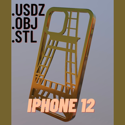 Kopie-von-iPhone-12.png IPHONE 12 CASE EIFFELTOWER PATTERN