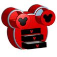 420128093_122127574748053663_7187990834023397886_n.jpg Mickey Mouse  | Storage Drawers| No Supports needed