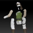 ScreenShot018.jpg STAR WARS .STL Luke skywalker Hoth .3D ACTION FIGURE .OBJ KENNER STYLE.