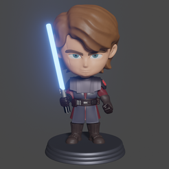 Anakin_Clone_Wars.png Fichier 3D ANAKIN GUERRE DES CLONES・Modèle pour impression 3D à télécharger