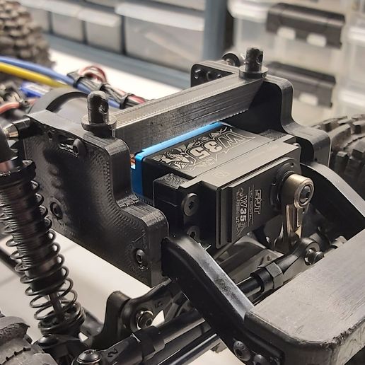 Trx-4 Chassi parts LCG 3D model