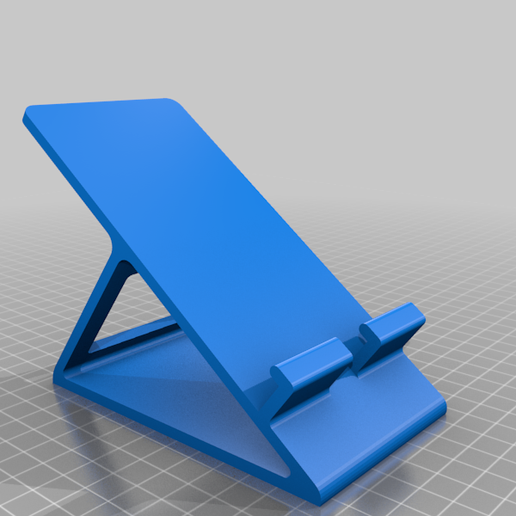 Desktop Smartphone Stand / Handy Halter 3D model