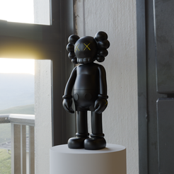 1.png Kaws Companion | EASY PRINT (Separated into parts)