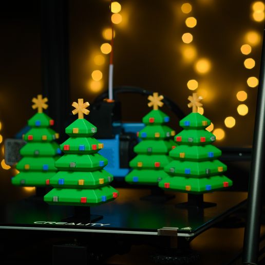 DSC03794.jpg Download free STL file Geometric Christmas Tree • 3D printing model, RodMuzac