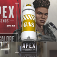 01.png Apex Legends Bangalore Gas grenade for 3d printing