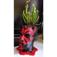 8217ea6978854fda5e5c98d6d47a27d9_preview_featured.jpg Free STL file Darth Maul Planter (remix)・3D printable object to download