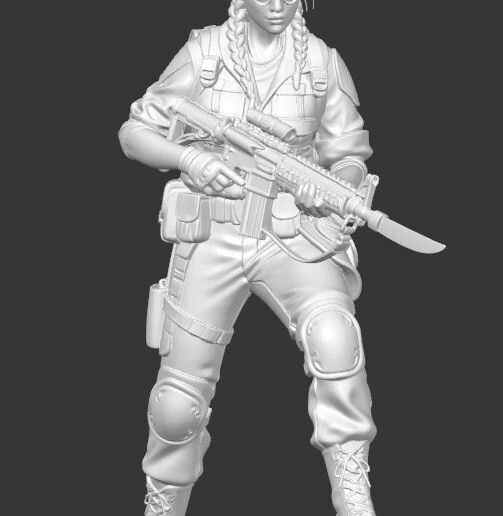 Female Guards women - Desert