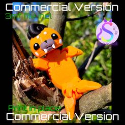 elvis_commersial.jpg STL-Datei Elvis das Walross *Kommerzielle Version*・Modell zum Herunterladen und 3D-Drucken