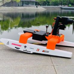 Final-installation-Ref.jpg Fichier 3D RC Rescue Airboat (bateau pneumatique de sauvetage)・Modèle imprimable en 3D à télécharger