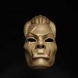 9.png Warrior - Knight Face Mask 3D print model