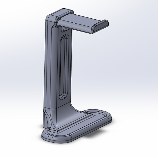 Headphone Stand V2 3D model