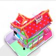 10.jpg MAISON 5 HOUSE HOME CHILD CHILDREN'S PRESCHOOL TOY 3D MODEL KIDS TOWN KID Cartoon Building 5