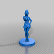 Chistmas_girl_stl.png Fichier STL gratuit Fille de Noël・Modèle pour impression 3D à télécharger