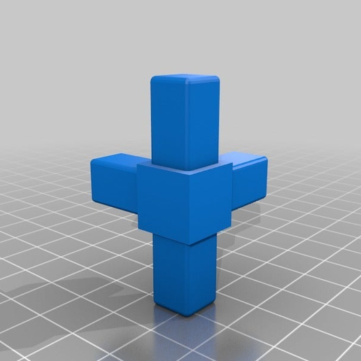 🟪 Square Tubing Connectors - Complete Set・Free STL File for ・Cults