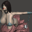 Girl_1.png Fichier OBJ gratuit fille enchaînée・Modèle pour imprimante 3D à télécharger