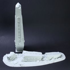 obelisk-DeNoiseAI-standard.jpg Obelisk (Scatter Terrain) for Terrain, Dioramas