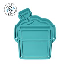Summer12.jpg STL file Sand Cube - Summer (no 12) - Cookie Cutter - Fondant - Polymer Clay・3D print object to download