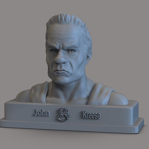 Kreese.128.jpg Cobra Kai John Kreese Bust