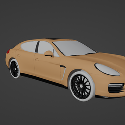 1.png STL file Porsche Panamera GTS・3D printer model to download