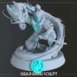 genji1.jpg Overwatch collectible Genji Baihu figurine mini for 3d printing 3D print model