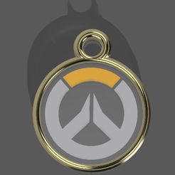 Overwatch-Pendant-top.png Download STL file Overwatch Pendant • 3D printing model, dynamicrhapsody