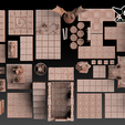 DB1.png Dungeon bowl - warhammer quest rooms pack