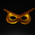 9.png Owl Masquerade Mask 2 3D print model