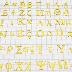 GREEK_LETTERS.jpg Free 3D file Greek Letters・3D printable model to download, chancesofindigo