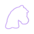 Yegua S.stl Horse Riding Cookie Cutter M7