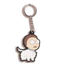 Chain.jpg Fichier STL Tête de Morty Corps de chien tondeuse à gazon - CUTE RICK AND MORTY 2-D FIGURE KEYCHAIN・Design pour imprimante 3D à télécharger