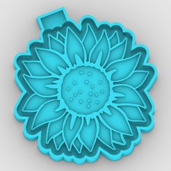 sunflower_1.jpg Sonnenblume - Frischhalteform - Silikonformkasten